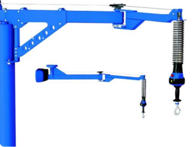 冠航Ai智能提升機(jī)+折臂吊實(shí)力組合，解決客戶(hù)電池模組裝配難題